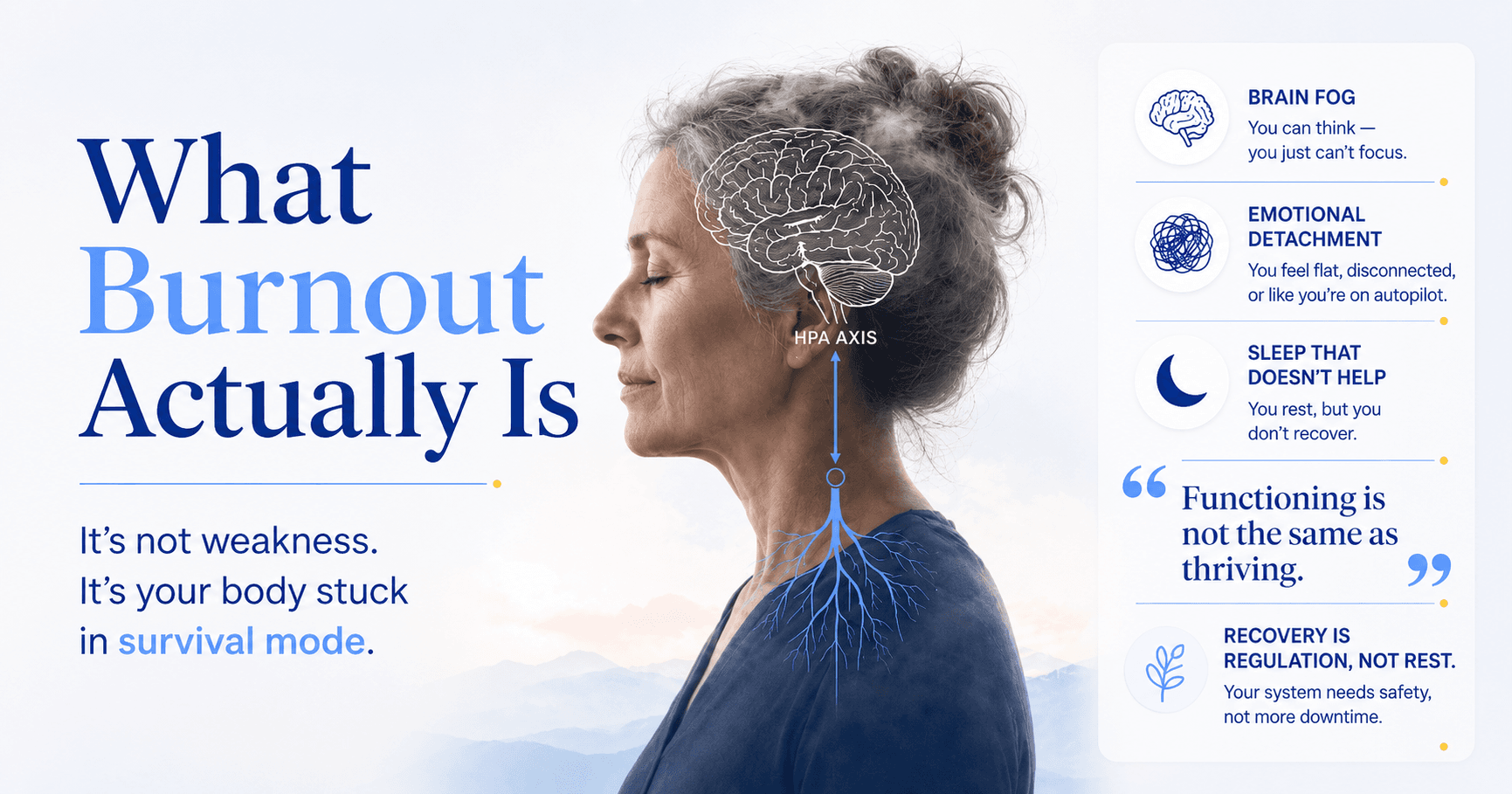 What Burnout Actually Is (And Why Rest Alone Won't Fix It)